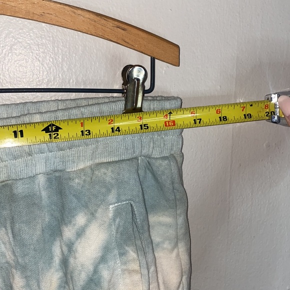 🎱Adorable yellow & blue tie dye sweats with a lace band! - Picture 3 of 6